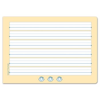 Ursus Formati Schreibheft S.3 A5 quer 20 Blatt 6/6/6mm liniert