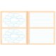 Ursus Formati Wolkenheft W.6 Quart 20 Blatt Wolkenfelder + 10mm liniert