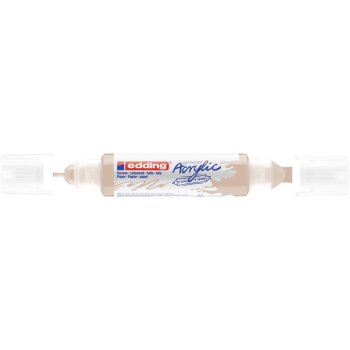 edding 5400 Acryl 3D Double Liner warmbeige