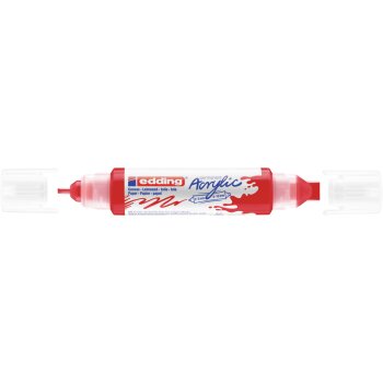 edding 5400 Acryl 3D Double Liner verkehrsrot