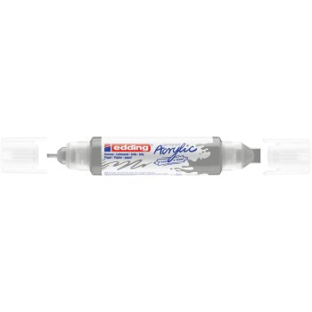 edding 5400 Acryl 3D Double Liner silber