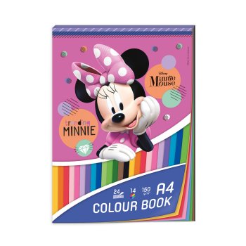 ARGUS Buntpapier A4 24 Blatt Minnie Mouse