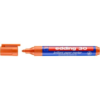 edding 30 Brilliant Papiermarker orange