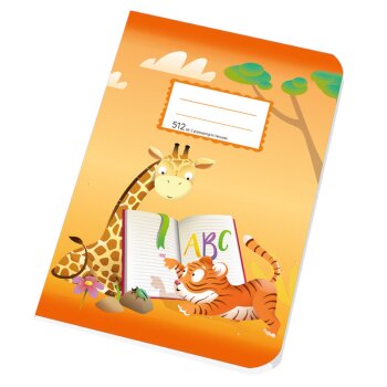 Papirny Brno Schulheft A5 liniert 16 mm mit 2 Hilfslinien...