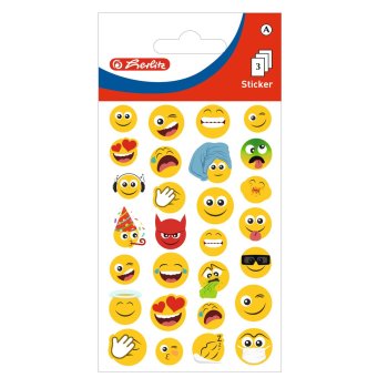 herlitz Sticker Emoji Faces