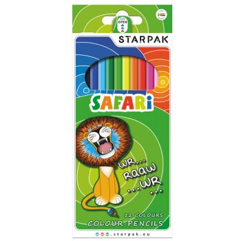 STARPAK Safari Buntstifte 12er