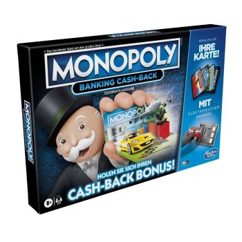 HASBRO "MONOPOLY Banking Cash-Back" Holen Sie...