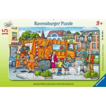 Ravensburger Kinderpuzzle - 06162 Unterwegs mit der...