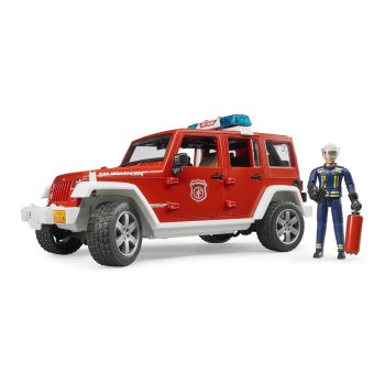Bruder Jeep Wrangler Unlimited Rubicon Feuerwehrfahrzeug...