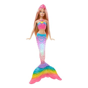 Mattel Barbie Dreamtopia Regenbogenlicht-Meerjungfrau...