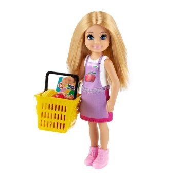 Mattel Barbie Chelsea Supermarkt-Spielset mit Puppe