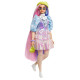 Mattel Barbie Extra Puppe mit langen Pastell-Haaren