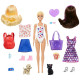 Mattel Barbie Day-to-Night Color Reveal Puppe mit 25 Überraschungen
