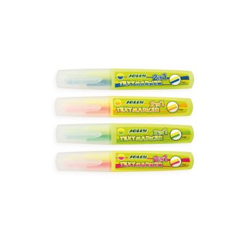 JOLLY Textmarker 2in1 4er Set