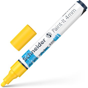 Schneider Acrylmarker Paint-It 320 4mm gelb