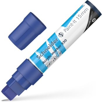 Schneider Acrylmarker Paint-It 330 15mm blau