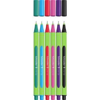 Schneider fineliner Line-Up - 0,4 mm - 6 rôznych...