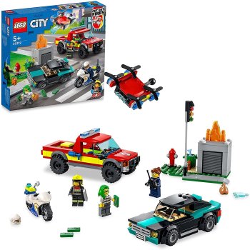 LEGO City Löscheinsatz und Verfolgungsjagd 60319