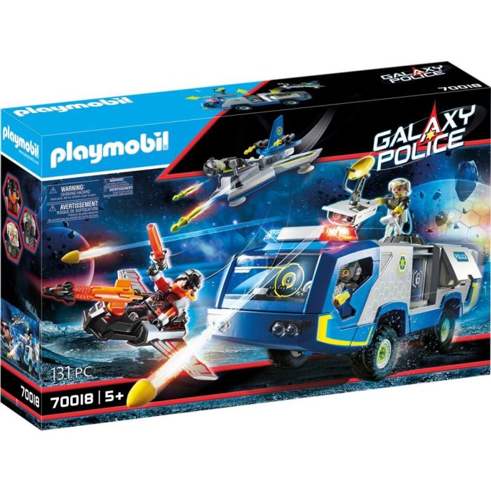PLAYMOBIL Galaxy Police Truck 70018
