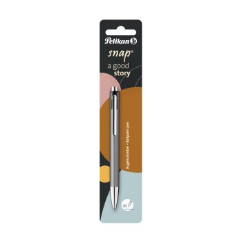 Pelikan Kugelschreiber K10 Snap Metallic Platin