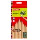 herlitz farbičky - prírodné drevo - kartónová škatuľa - 12 ks