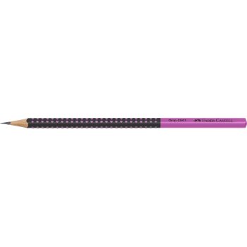 FABER-CASTELL Bleistift GRIP 2001 TWO TONE, pink