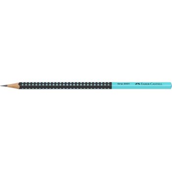 FABER-CASTELL Bleistift GRIP 2001 TWO TONE, türkis
