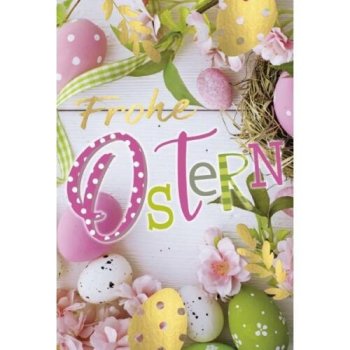 SUSY CARD Oster-Grußkarte "Eier &...