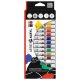 Marabu Acrylfarben "Artist Acryl", Set 12 x 12 ml