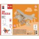 Marabu KiDS 3D Puzzle &quot;Flugzeug Doppeldecker&quot;, 25 Teile