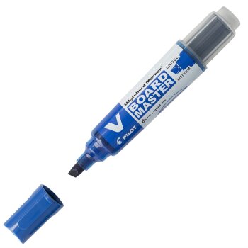 PILOT Whiteboard-Marker V BOARD MASTER M, Keilspitze, blau