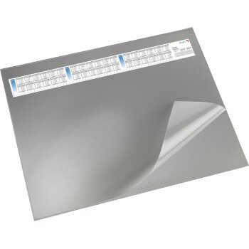 Läufer Schreibunterlage DURELLA DS, 400 x 530 mm, grau