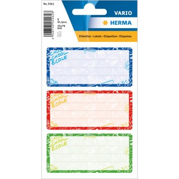 HERMA Buchetiketten "Schoolydoo", 76 x 35 mm