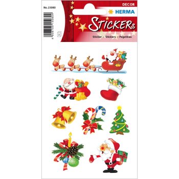 HERMA Weihnachts-Sticker DECOR "Santa Claus"