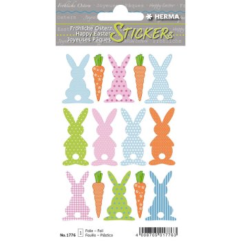 HERMA Oster-Sticker MAGIC TREND "Hasenralley",...