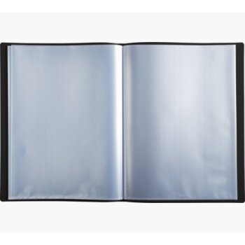 EXACOMPTA Sichtbuch, DIN A4, PP, 50 Hüllen, schwarz