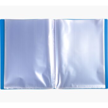 EXACOMPTA Sichtbuch, DIN A4, PP, 50 Hüllen, blau