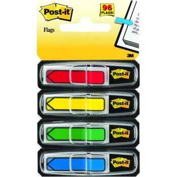 Post-it Haftmarker Index Pfeile, 11,9 x 43,2 mm, 4-farbig
