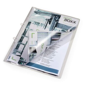 DURABLE Abheft-Sichthefter, DIN A4, glasklar, transparent