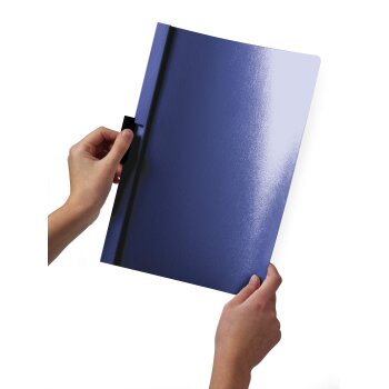 DURABLE Klemmhefter DURACLIP ORIGINAL 30, DIN A4, aubergine