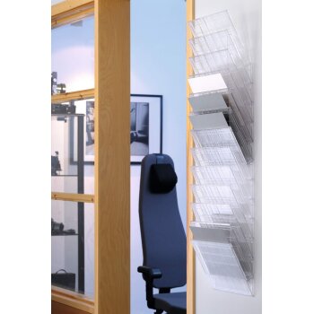 DURABLE Wand-Prospekthalter-Set "FLEXIBOXX 12",...