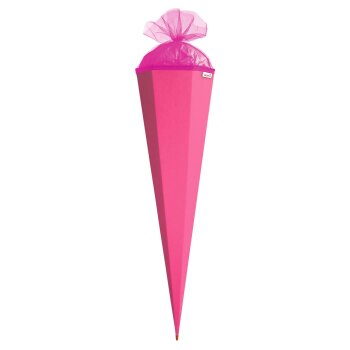 ROTH Bastelschultüte mit Verschluss, 850 mm, pink