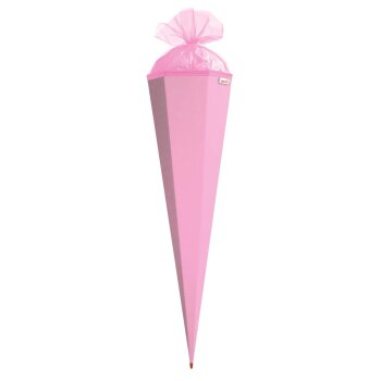 ROTH Bastelschultüte mit Verschluss, 850 mm, rosa