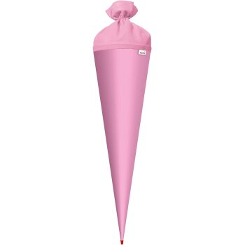 ROTH Bastelschultüte mit Verschluss, 700 mm, rosa