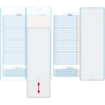 ROTH Vokabelheft Klapp-up Universal, DIN A5