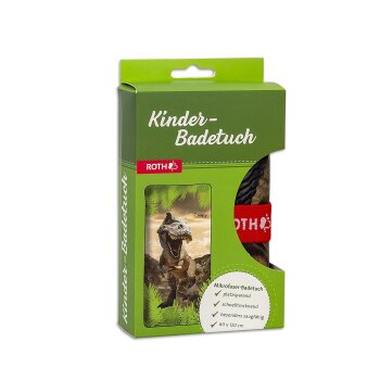 ROTH Kinder-Badetuch "Tyrannosaurus", 600 x...