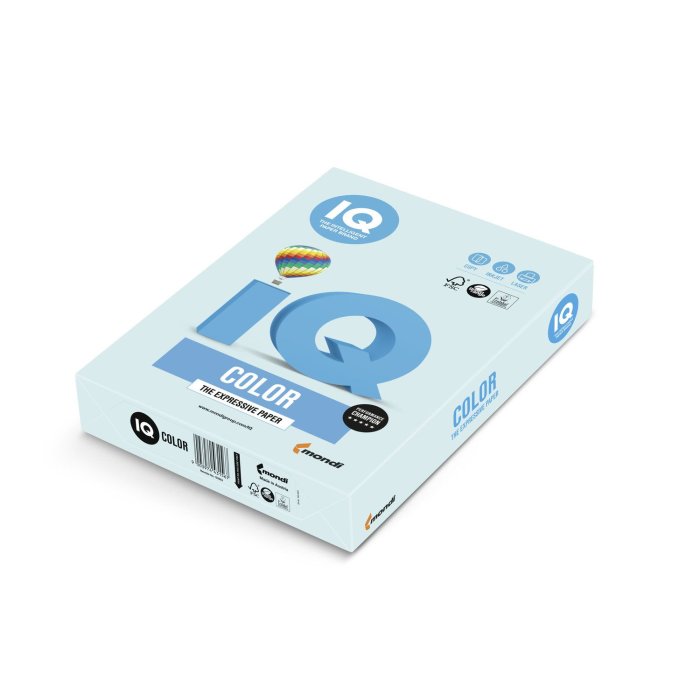 IQ Kopierpapier premium A4 80g 500 Blatt hellblau