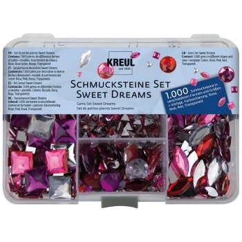 KREUL Schmucksteine-Set "Sweet Dreams"