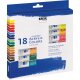 KREUL el Greco Acrylic Set 18 x 12 ml Tuben