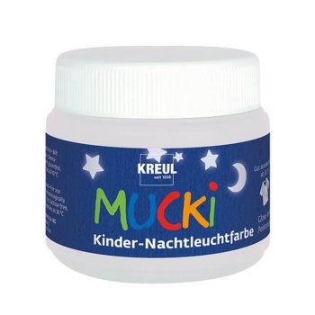 KREUL Kinder-Nachtleuchtfarbe "MUCKI", 150 ml